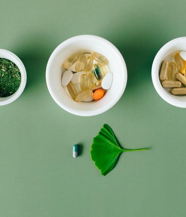 Natural herbal elements for male vitality and wellness balance